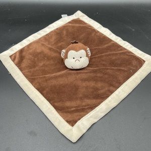 Tiddliwinks Monkey Lovey Security Blanket